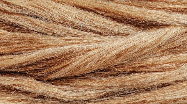 Macro texture of dry, frizzy blonde hair, ideal for beauty tutorials or before-treatment visuals. 
