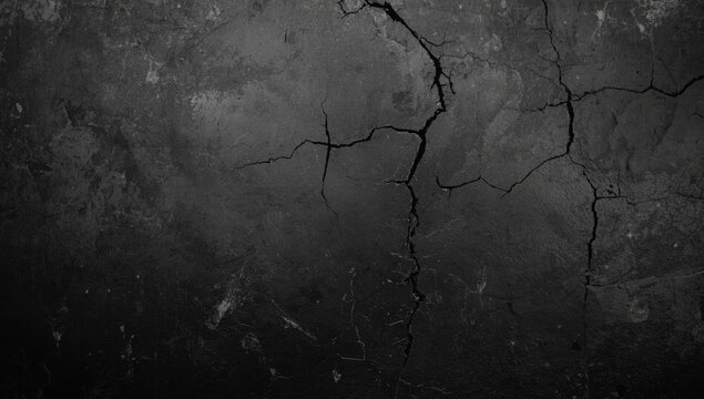 Old grey background serving as a background for graphic design or layout elements, black background