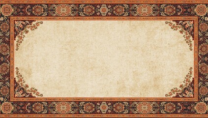 Digital textile pattern with damask and ikat ethnic motifs used in textile crafts and decor, emphasizing handmade artistry, World Textile Day