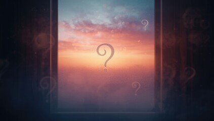 A misted glass featuring the number 7 and numerical motifs, used as a UI backdrop, Numerology Day