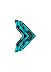 Futuristic Technology Arrow Icon