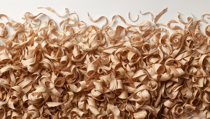 Kraft paper shavings placed inside a gift box, highlighting eco-friendly gift wrapping techniques