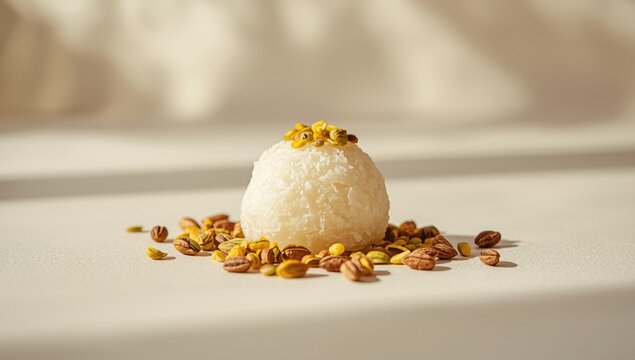 Bengali dessert featuring Rasgulla or Gulab Jamun filling, syrup-soaked ingredients