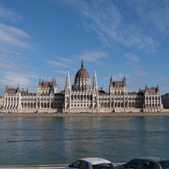 Fototapeta premium hungarian parliament building in budapest