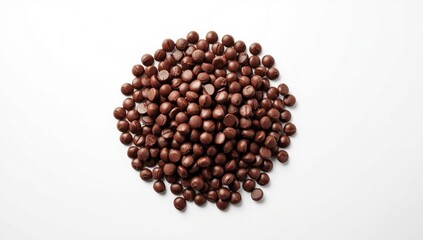 Chocolate chips detailed view baking ingredients, International Baking Day