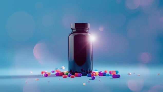 A blister pack of pills and a tablet, illustrating medication management and adherence, World Health Day