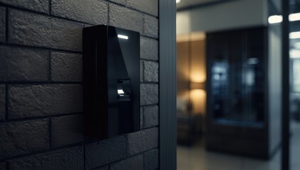 Fingerprint recognition device for secure authentication, highlighting biometric security measures