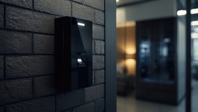 Fingerprint recognition device for secure authentication, highlighting biometric security measures