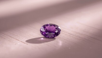 Detailed view of a polished gemstone emphasizing color and clarity, ideal for gemstone catalogs, World Gemstone Day
