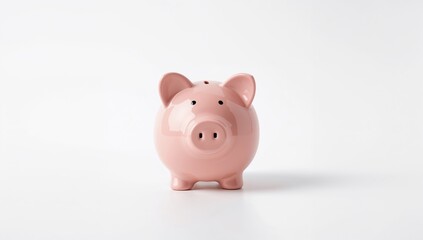 Collection of piggy banks with coin insertions, serving as a financial literacy backdrop, World Savings Day