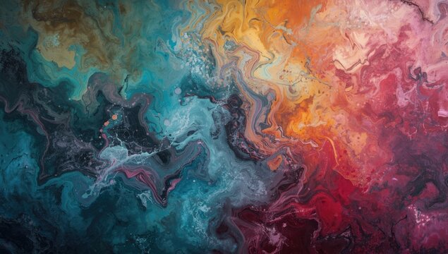 Colorful abstract backdrop screen ideal for digital interfaces or creative projects - Powered by Adobe