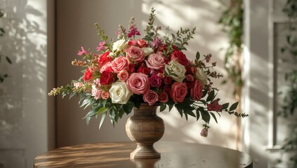 Artificial flowers displayed for aesthetic purposes, highlighting durability and seasonal decor suitability, Earth Day