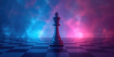 Chess rook in natural light with shallow depth of field, highlighting game tactics