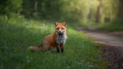 Red foxes, the largest among true foxes with extensive geographic range, frequently observed in pairs or family units, emphasizing their social structure