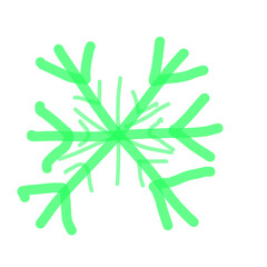 Stars colorful abstract ice cream spiral snowflakes 