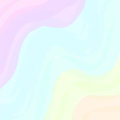 Stars colorful abstract ice cream spiral snowflakes 