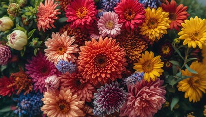 Detailed view of various colored plants and flowers, serving as a decorative UI backdrop, World Malaria Day