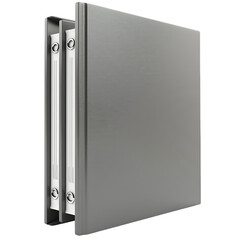 Large gray ring binder for professional archiving