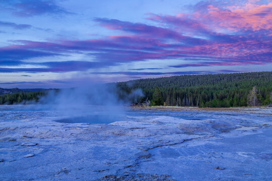 Yellowstone National Park of Wyoming and Montana
