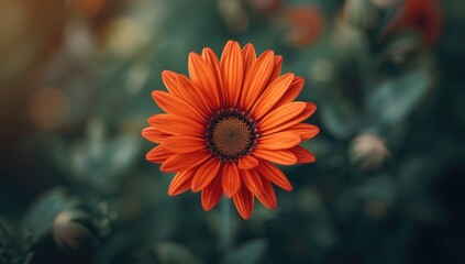 Blooming flower with beautiful petals serving as a decorative backdrop for editorial headers, floral motif, World Flower Day