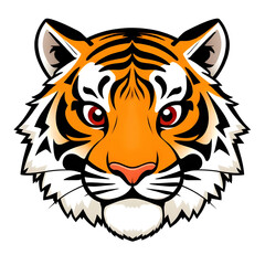 tigerhead, tiger, vectorart, animalhead, wildcat, bigcat, feline, predator, wildlife, junglecat, stripe, stripedfur, fierce, powerful, roaring, growl, aggressive, strength, courage, danger, headshot, 