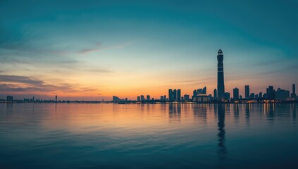New Jeddah cityscape featuring high-rise buildings and dense development, urban sustainability observance