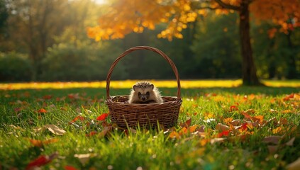 Hedgehogs seeking refuge in a natural hedgerow, highlighting habitat conservation