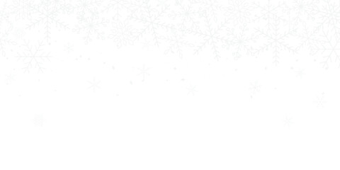 Frost winter snowflake crystals ice frozen cold frame border white transparent holiday decoration pattern ornaments Isolated flat element vector illustrations