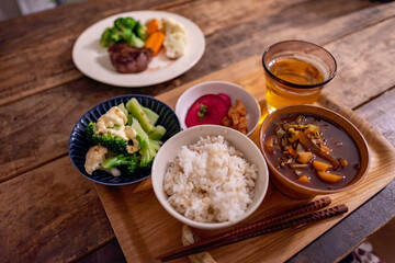 和食とステーキ