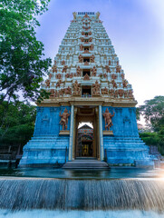 Hindou temple &agrave; Jaffna au Srilanka