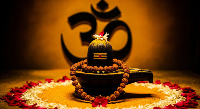 Shiv Lingam. Lord Shiva