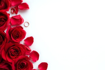 Rose and Rings: Romance's Precious Assortment, Cropped