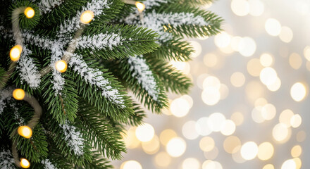 A close-up photograph showcasing a Christmas or winter holiday theme