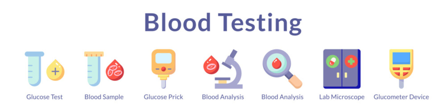 Blood Testing Solutions for Glucose Monitoring Laboratory Analysis Diabetes Screening and Accurate Health Diagnostics