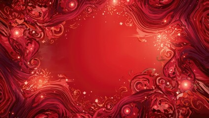 Colorful graphic background with abstract textures created for holiday greeting cards, focused on vibrant patterns and seasonal cheer, Christmas