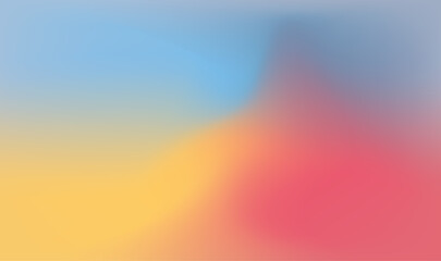 Abstract Vibrant Rainbow Gradient Wave Seamless Pattern Background - Colorful Fluid Mesh Blur Vector Texture, rainbow gradient background.