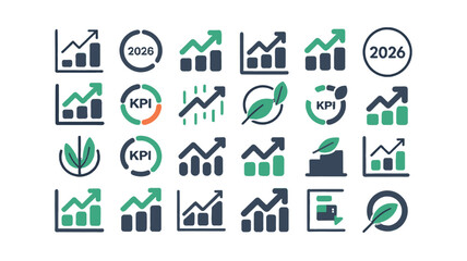 Diverse set of financial growth and environmental indicators.