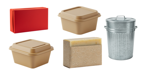 Assorted Storage Containers Collection