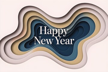 Happy New Year template