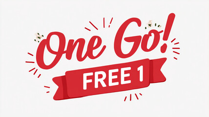 One Go free 1 banner ad celebrating promotional offer