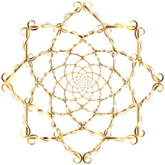 wire frame isolated on white background