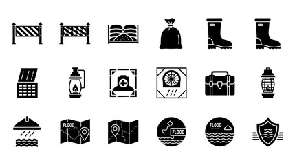 Professional badge and award icons set