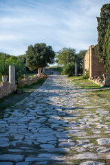 Colline de l'od&eacute;on et parc des villas romaines de Carthage