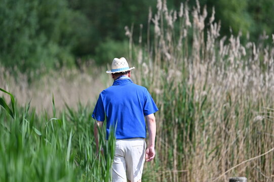 Promeneur dans la nature