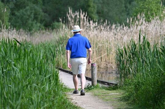 Promeneur dans la nature