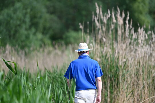 Promeneur dans la nature