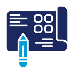 vector illustration of a set of icons for web design