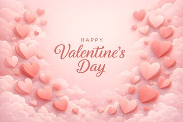 Celebrate valentine's day with hearts