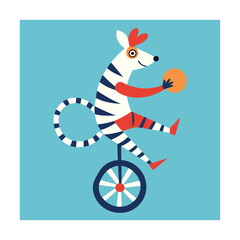 baby shower card with funny cat