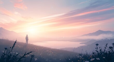 Hilltop Sunset View.